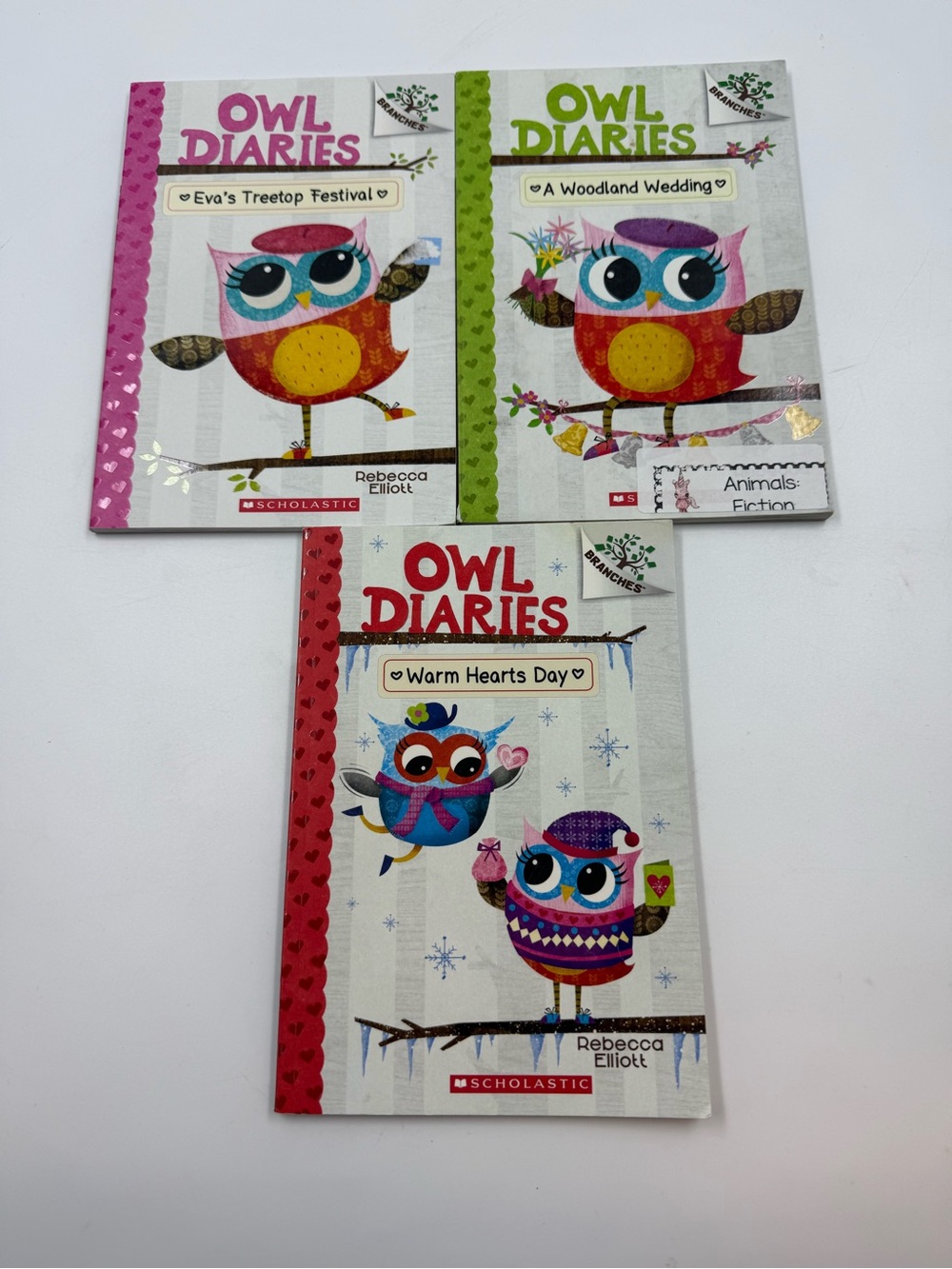 Owl diaries books x 3